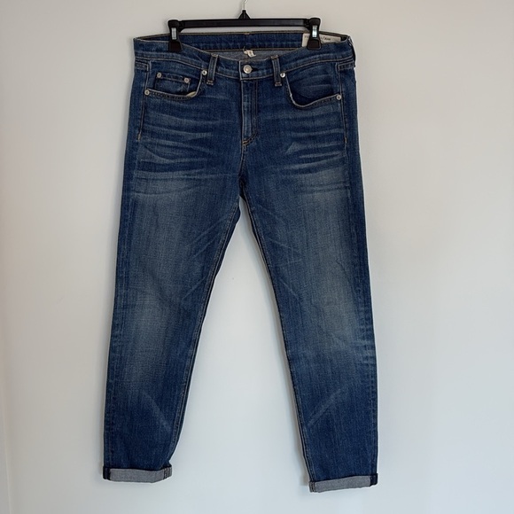 Rag & Bone The Dre Low Rise Slim Boyfriend Jean - Picture 4 of 8